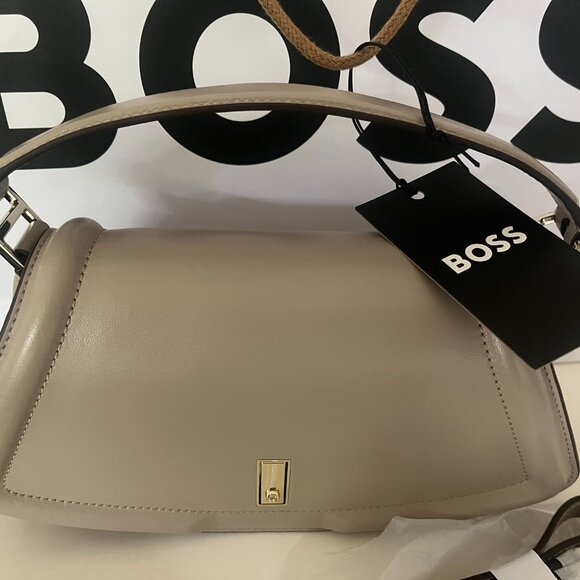 BOSS - ARIELL M - shoulder Bag in Grained soft leather - Brand new - Picture 2 of 7